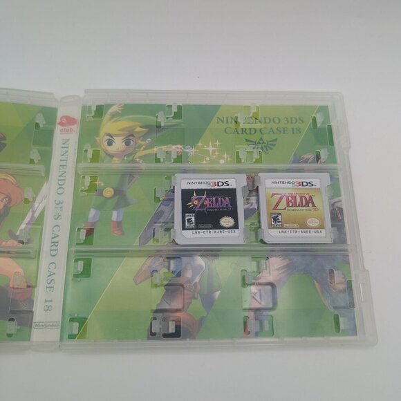 Zelda Ocarina of Time & Majora's Mask + case - Nintendo 3DS - Picture 1 of 5
